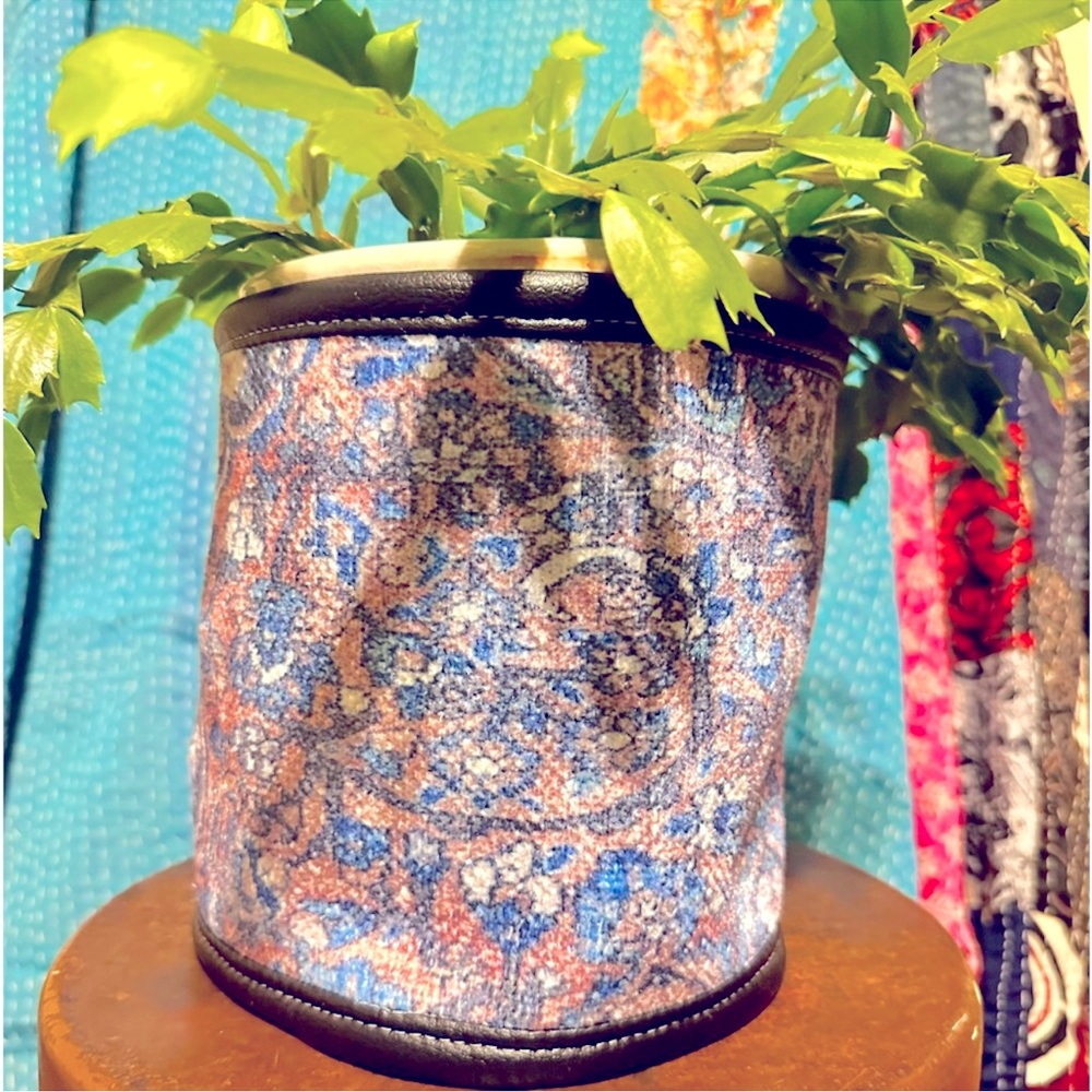 🪴🌵🧵🎄NWOT Turkish Kilim Boho Planter Covers, Storage Containers, etc.‼️